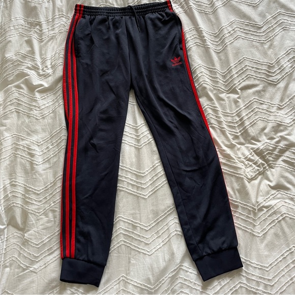 Adidas Track Pants - Vintage Look - Picture 2 of 4